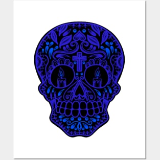 HomeSchoolTattoo Sugarskull Posters and Art